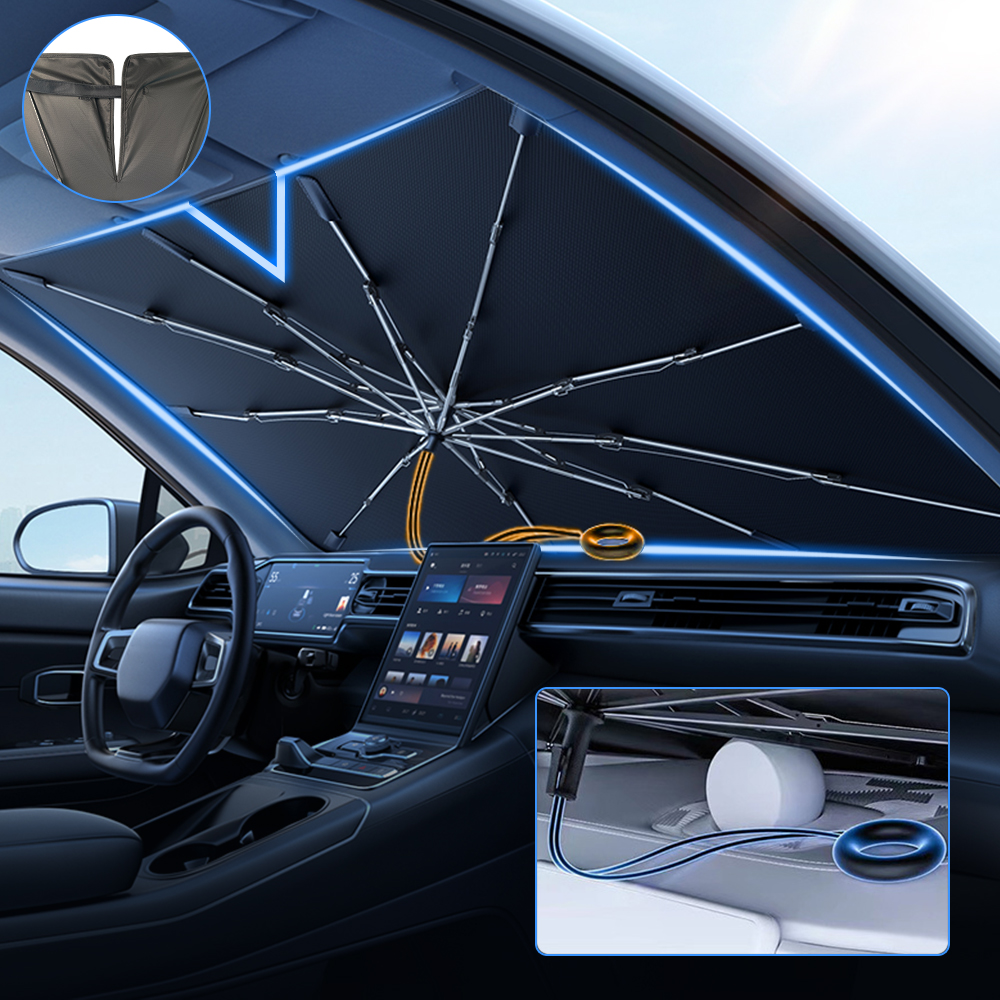 Comodo™ Car Umbrella | Nieuw 2023 Model - Smartscreen Compatibel