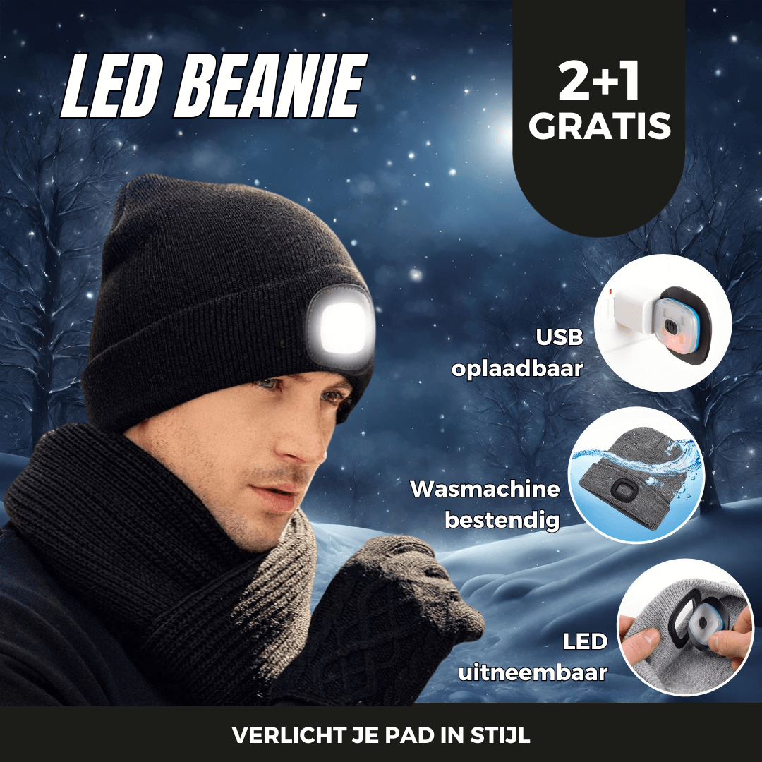 LED Beanie™ | Verlicht je Pad in Stijl