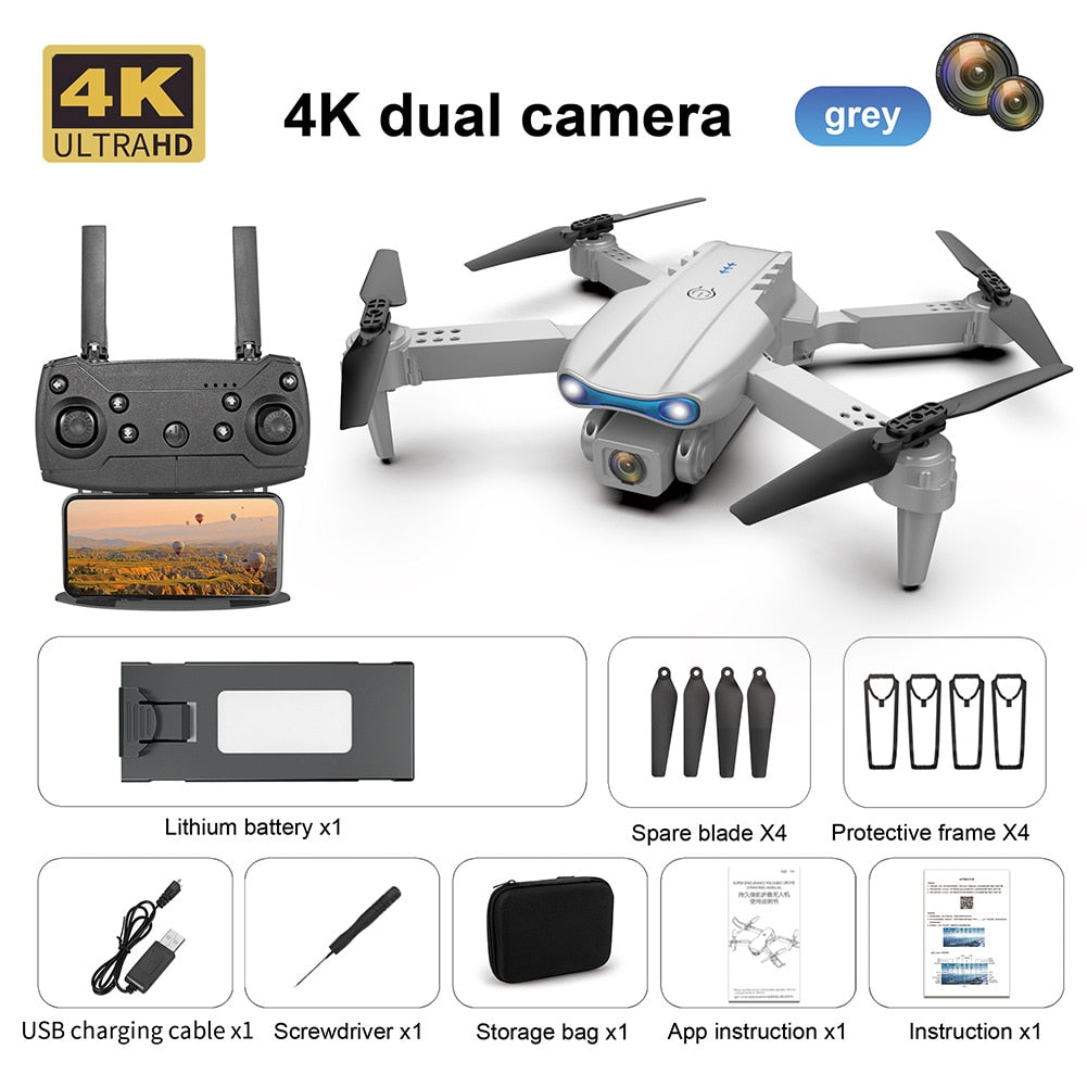 MiniDrone 4K Pro™ | De Ultracompacte 4K Mini Drone + 3 GRATIS Batterijen