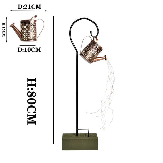 Luminaire™ Solar Watering Can | Retro Elegante Tuinverlichting op Zonne-energie