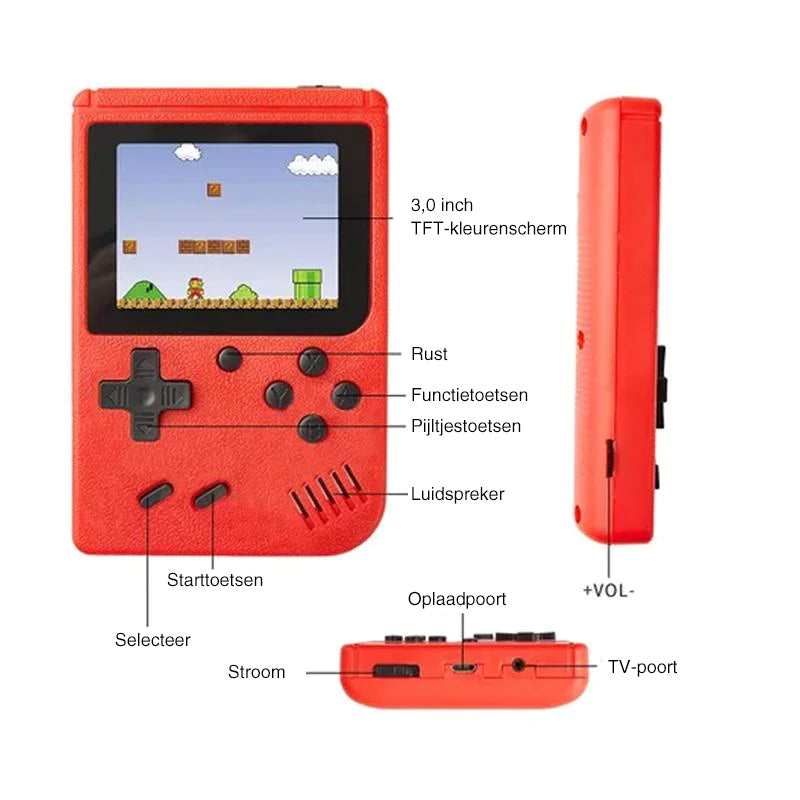 RetroGear™ | 400-in-1 Handheld Gaming Console