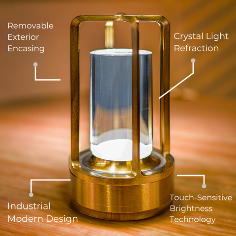 LuxeGlow™ | MetaLume TouchLantern