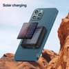 SlimSOLAR™ Power Bank | Ultracompacte 5-in-1 Oplader met Zonne-energie & LED Zaklamp