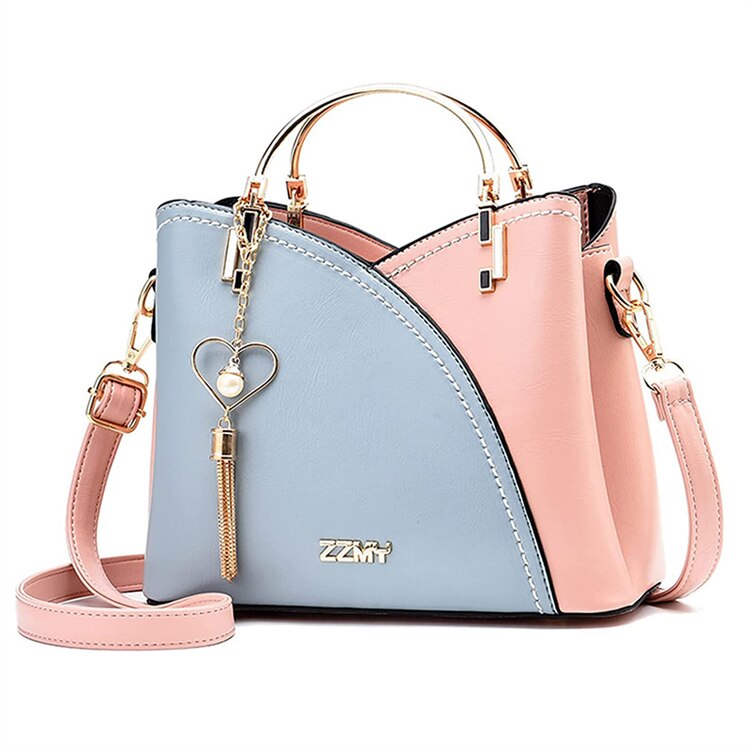 Zora™ | Trendy Color Block Handtas