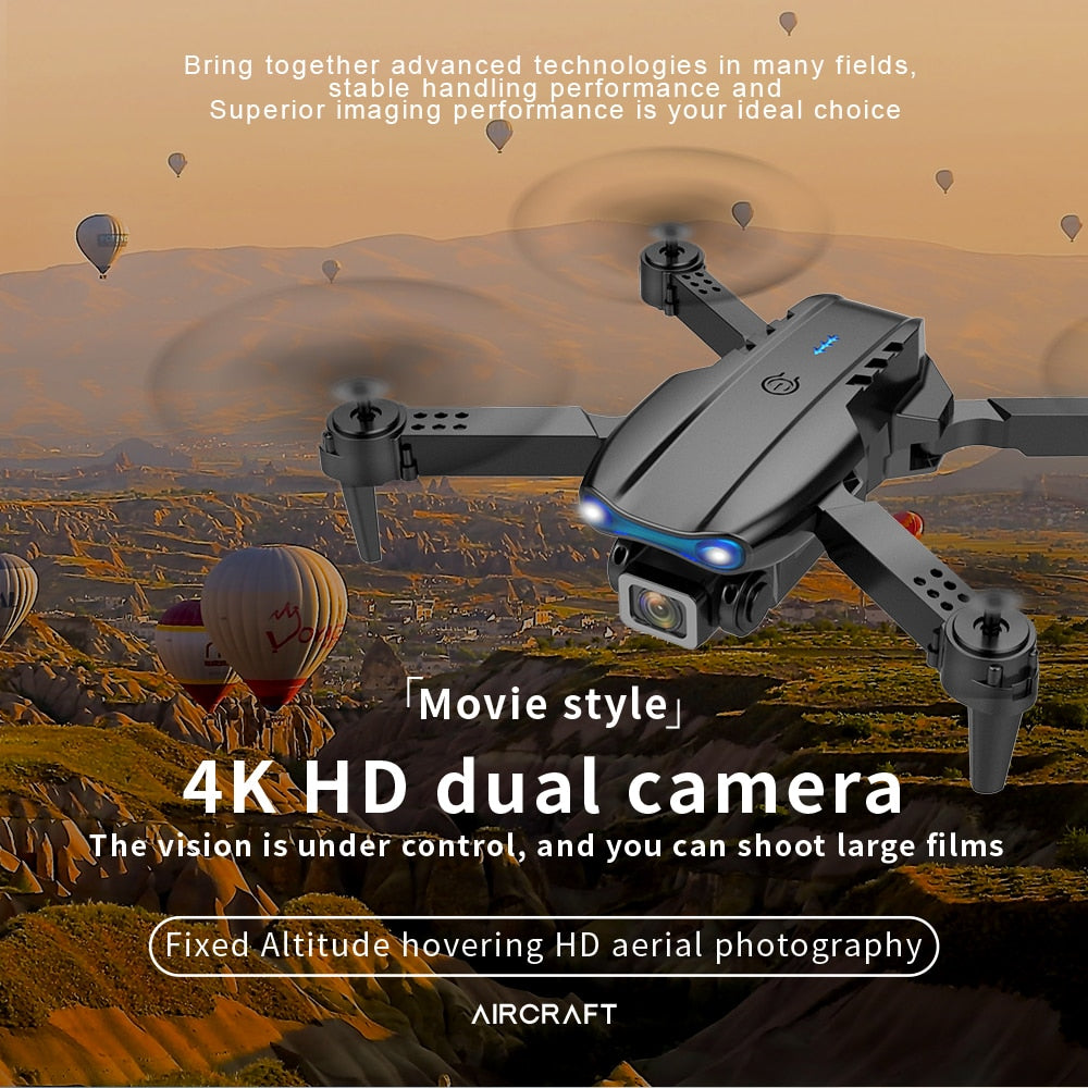 MiniDrone 4K Pro™ | De Ultracompacte 4K Mini Drone + 3 GRATIS Batterijen